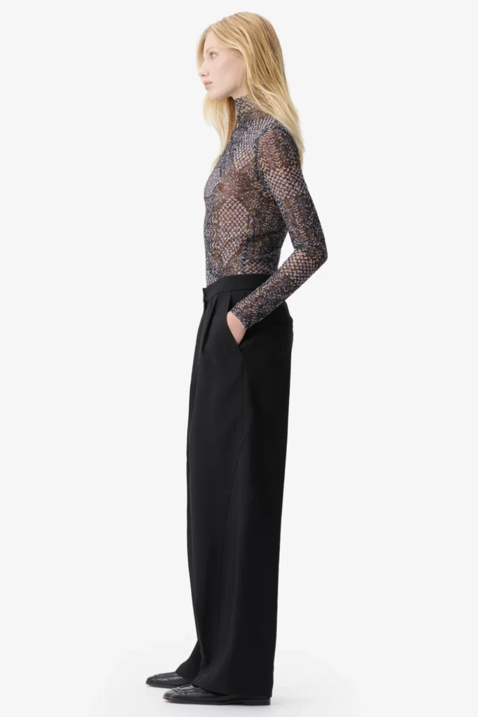 Lala Berlin Longsleeve Carolyn polyester mix heritage star black 50% Rabatt für begrenzte Zeit