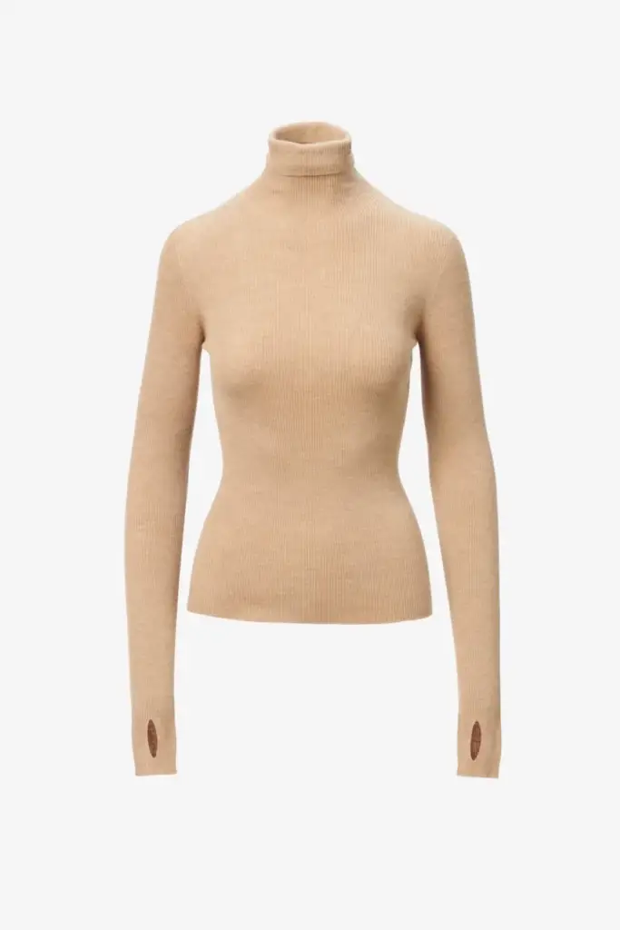 Lala Berlin Jumper Kalliopi wool toffee 2025