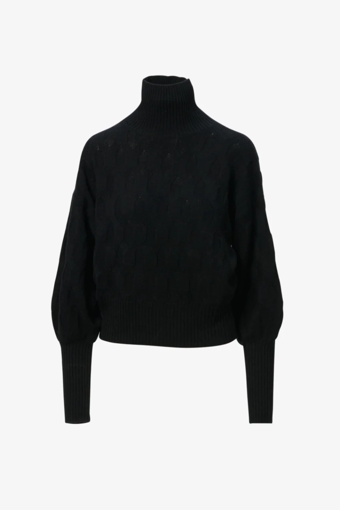 Lala Berlin Jumper Kaito wool mix black Outlet