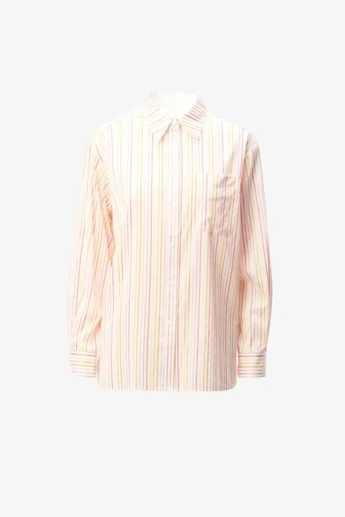 Lala Berlin Blouse Biloxi cotton mix multicolor stripe Günstiger Verkauf
