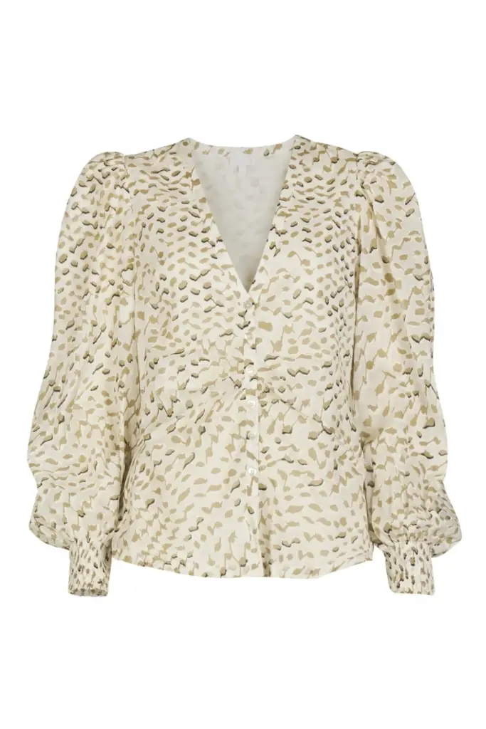 Lala Berlin Blouse Babsi cotton sand wave Meist gekauft