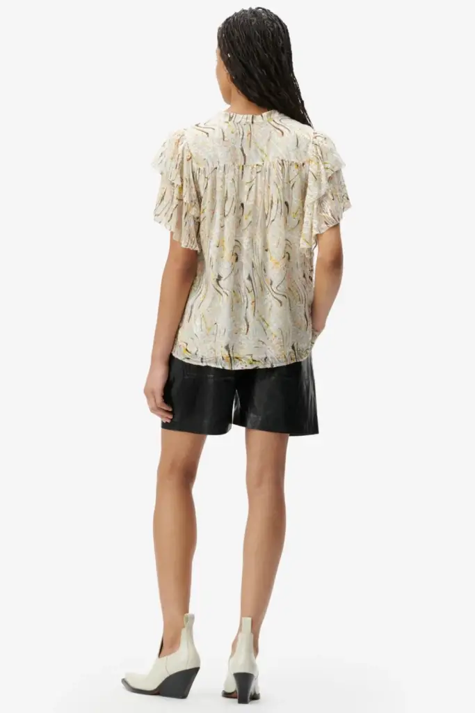 Lala Berlin Top Tenya silk mix heritage wave Fabrikpreis