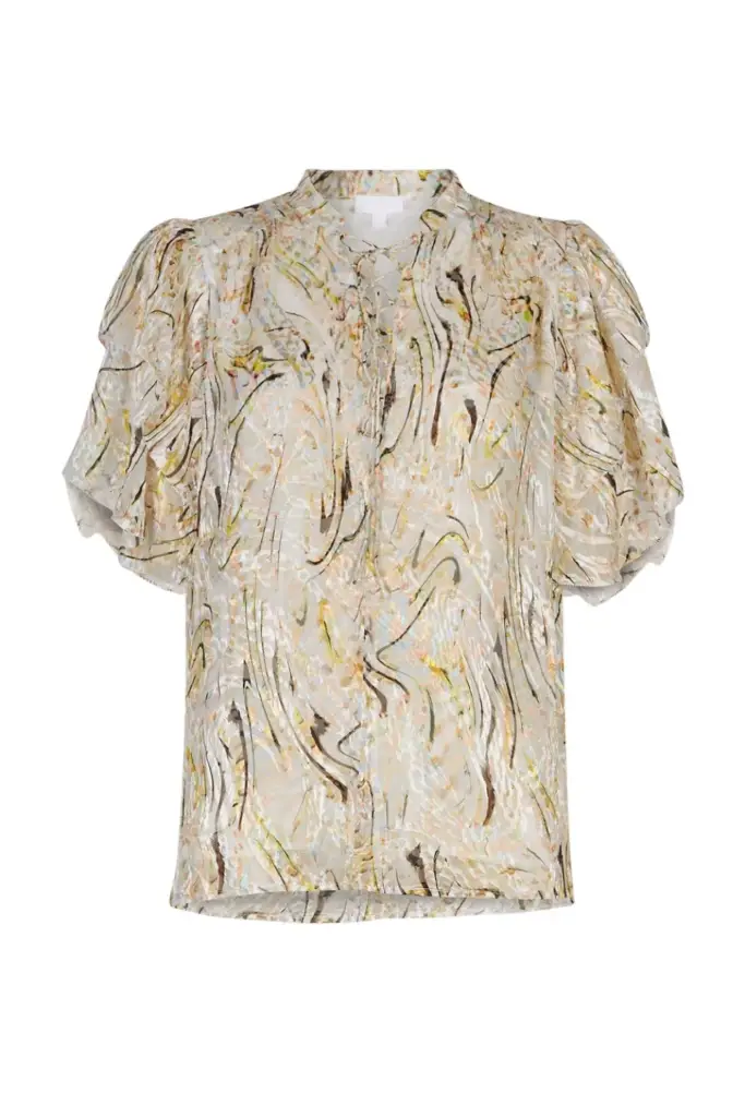 Lala Berlin Top Tenya silk mix heritage wave Fabrikpreis