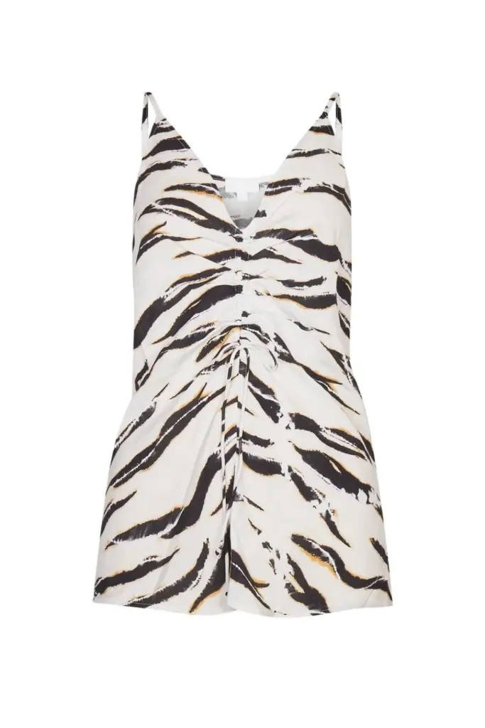 Lala Berlin Top Tiko viscose zebra wave Großer Ausverkauf