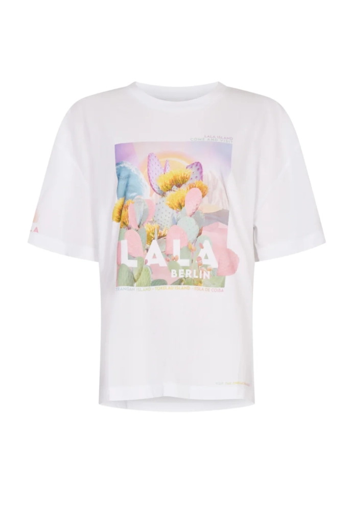 Lala Berlin T-Shirt Celia cotton lala desert Osterangebot