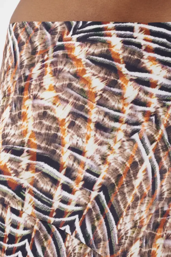 Lala Berlin Skirt Sasa viscose zebra shibori Zeitlich begrenztes Angebot