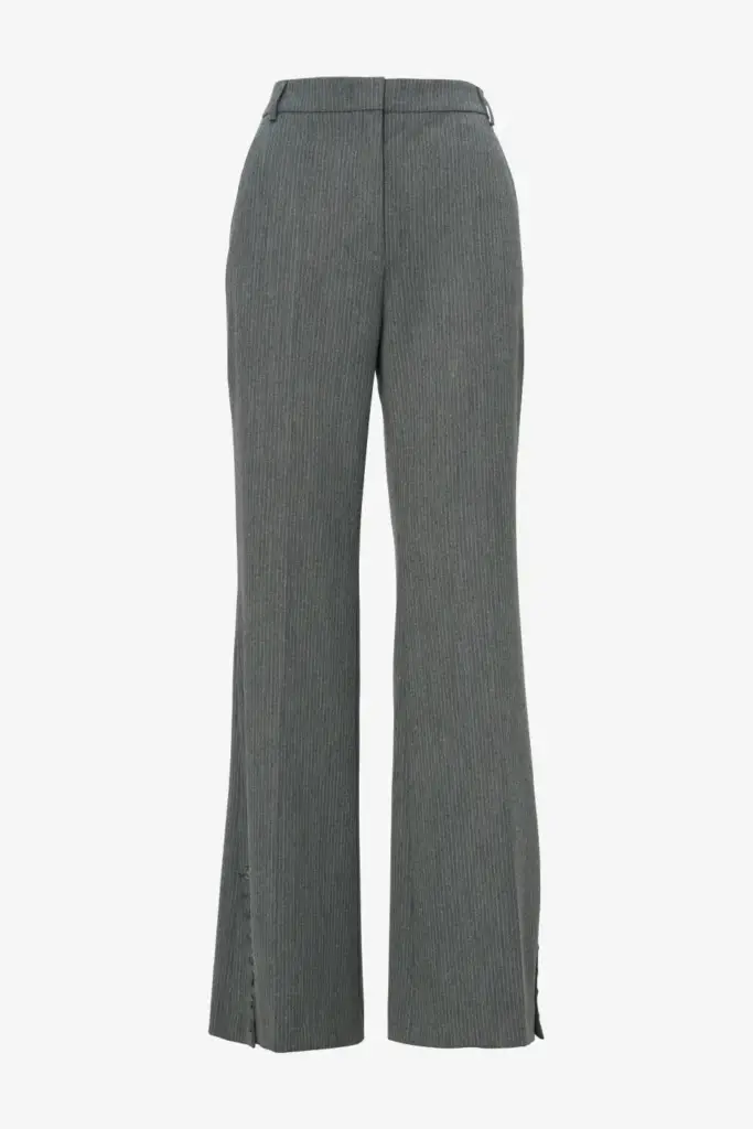 Lala Berlin Pants Pinka polyester mix anthracite stripe Blitzangebot