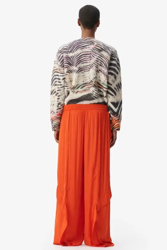 Lala Berlin Pants Perre polyester mix paprika Neuheiten