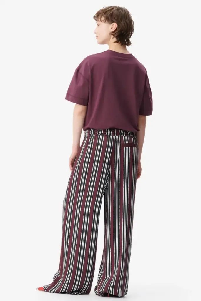 Lala Berlin Pants Perlo viscose shibori stripe Bestseller