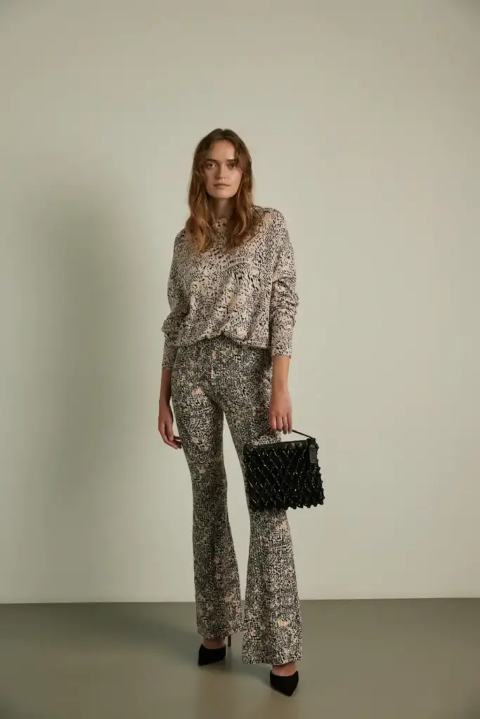 Lala Berlin Pants Kaluli wool heritage garden VIP-Rabatte