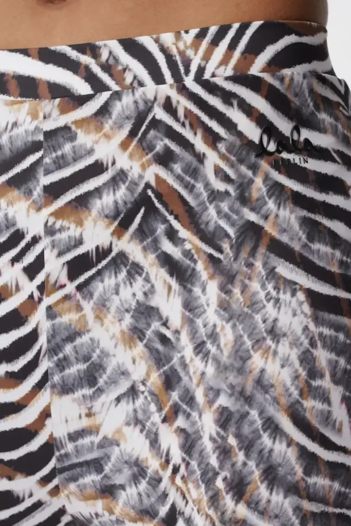Lala Berlin Legging Leonie polyester mix dark zebra shibori Super Sparpreis