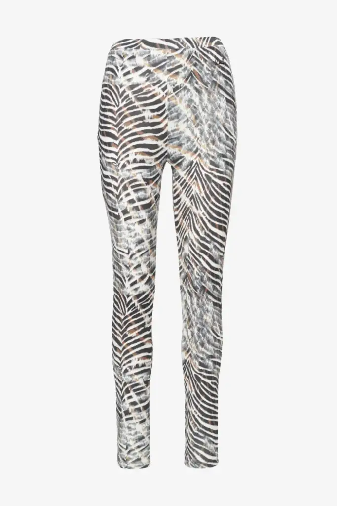 Lala Berlin Legging Leonie polyester mix dark zebra shibori Super Sparpreis