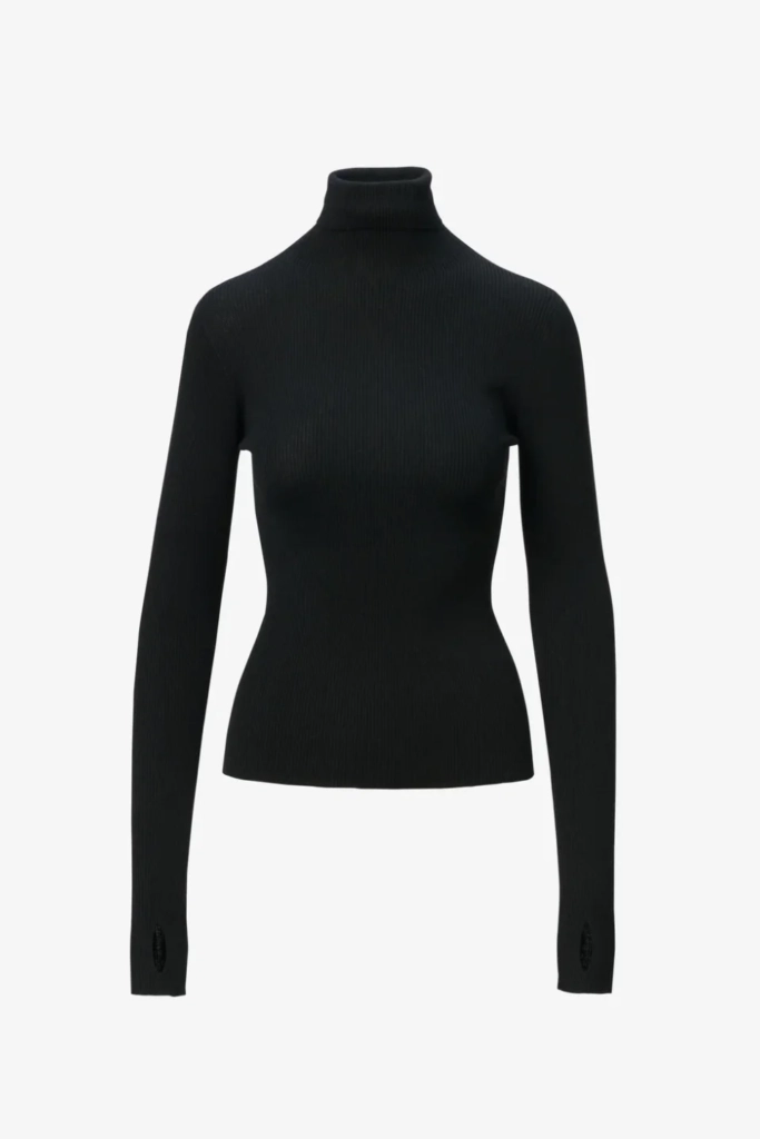 Lala Berlin Jumper Kalliopi wool black Begrenzte Freigabe