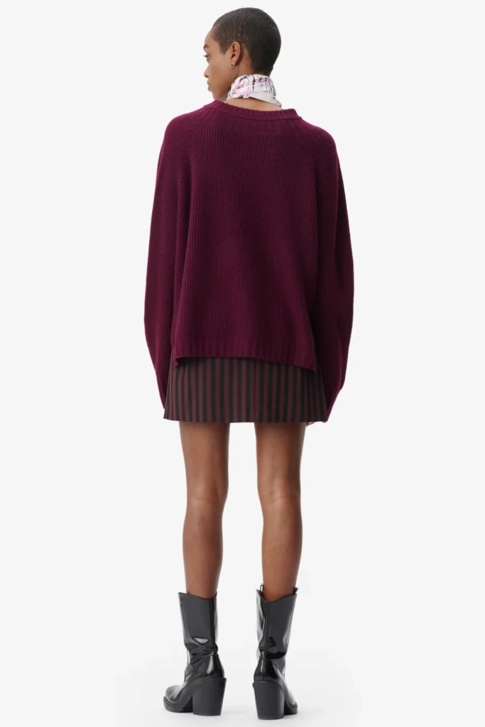 Lala Berlin Jumper Kaleva wool mix fudge Letzte 3 Tage