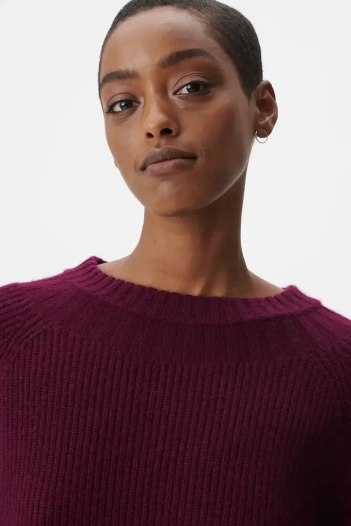 Lala Berlin Jumper Kaleva wool mix fudge Letzte 3 Tage