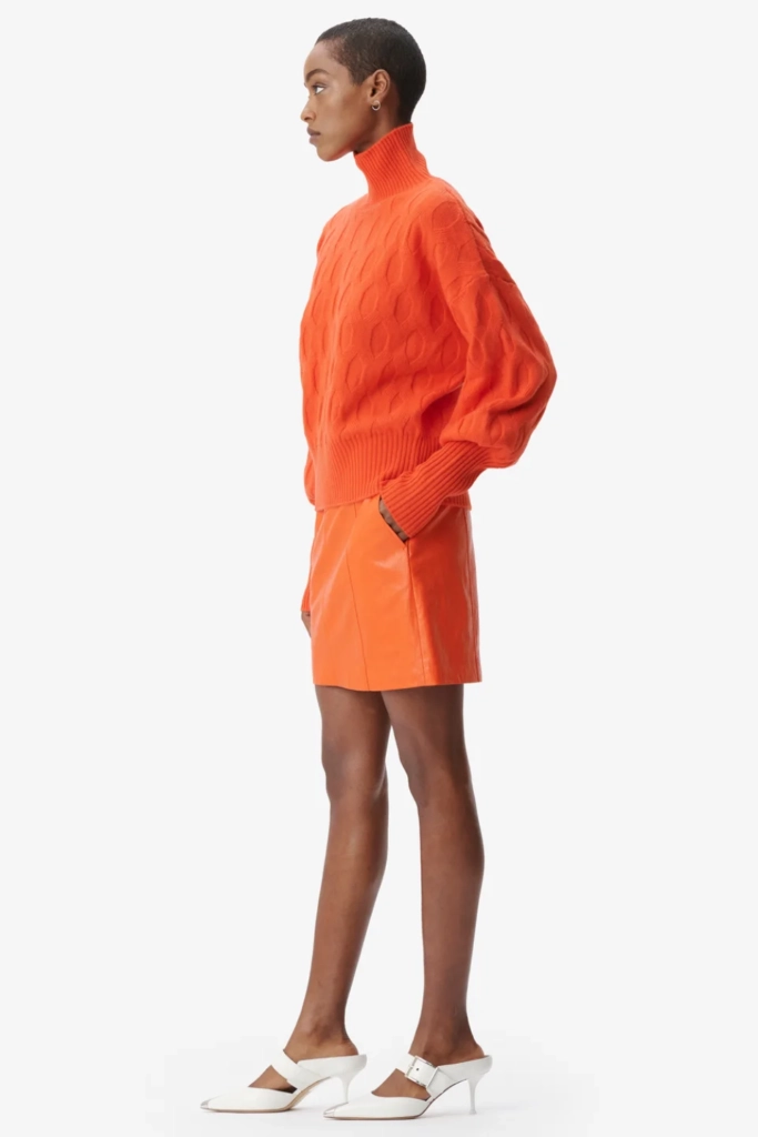Lala Berlin Jumper Kaito wool mix paprika Neueste Stile