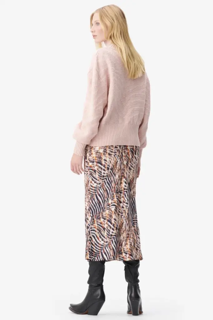 Lala Berlin Jumper Kaariyna wool mouline rosewater Letzte 2 Tage