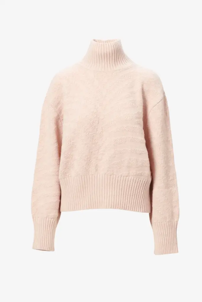 Lala Berlin Jumper Kaariyna wool mouline rosewater Letzte 2 Tage