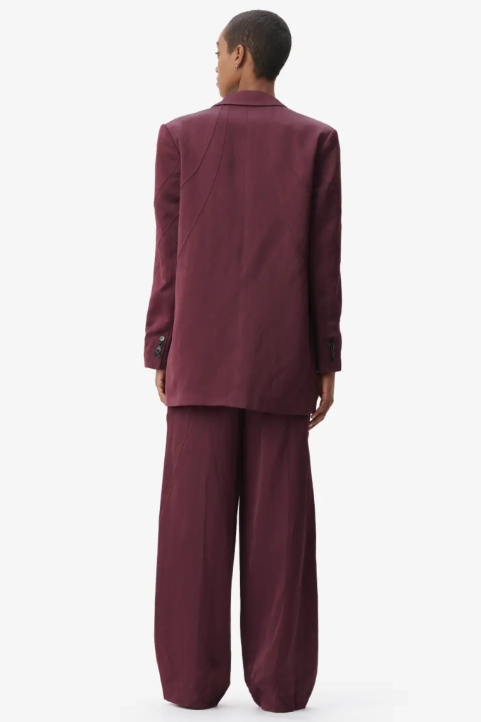 Lala Berlin Jacket Jupi viscose/linen blend fudge Letzter Tag