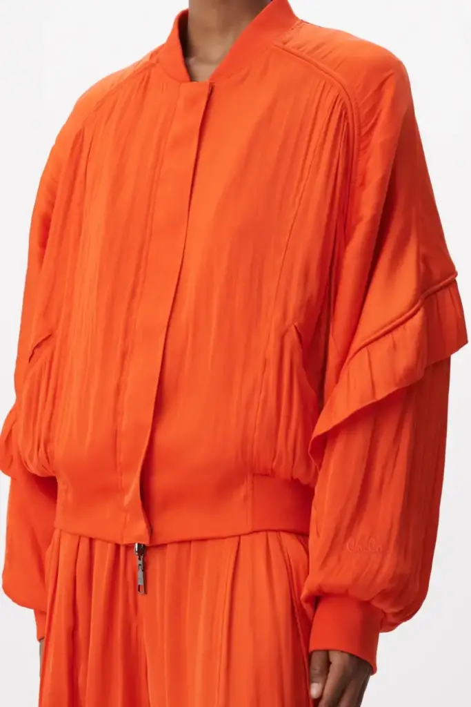 Lala Berlin Jacket Jordi polyester mix paprika Bis zu 50% Rabatt