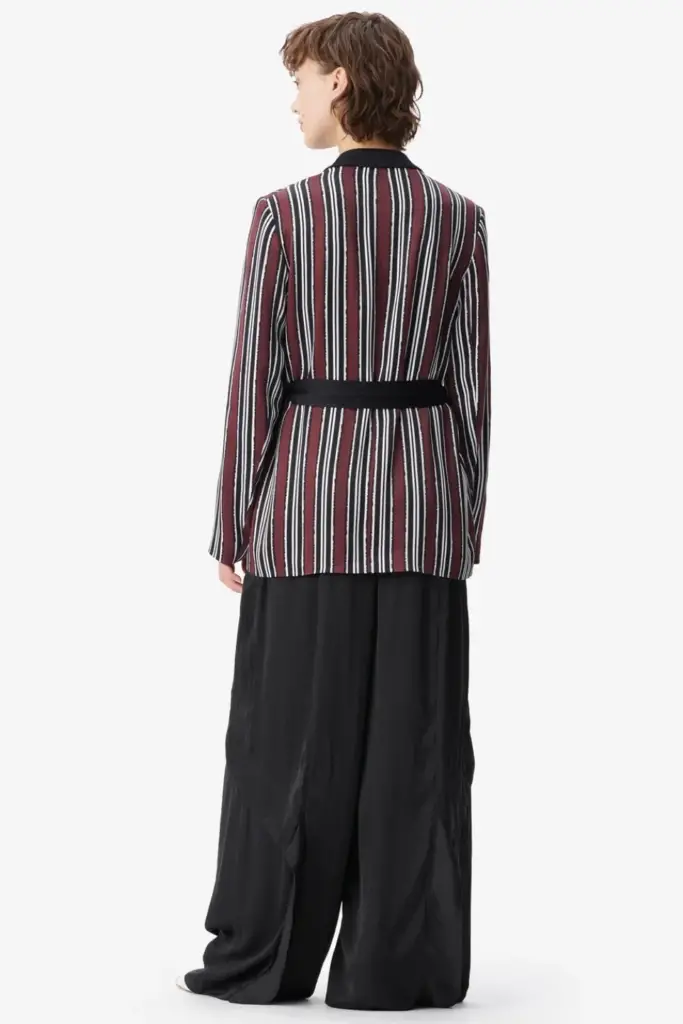 Lala Berlin Jacket Jella viscose shibori stripe Bis zu 60% Rabatt