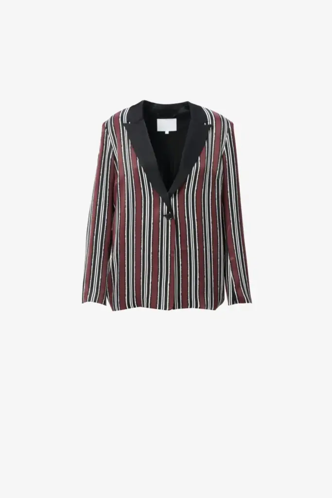 Lala Berlin Jacket Jella viscose shibori stripe Bis zu 60% Rabatt