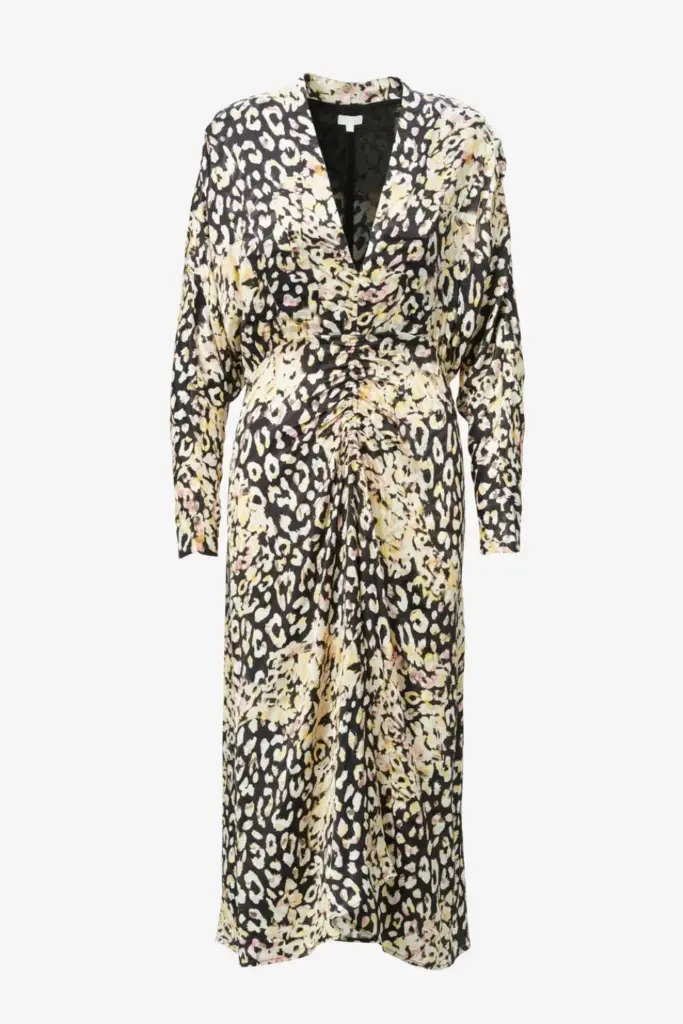Lala Berlin Dress Diala viscose floral leo Clearance-Verkauf