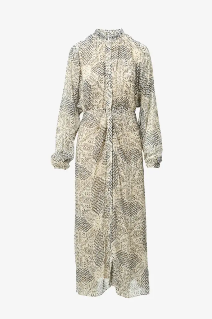 Lala Berlin Dress Dara viscose heritage star vanilla zollfrei