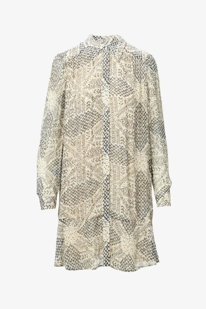 Lala Berlin Dress Dandara viscose heritage off white 2025