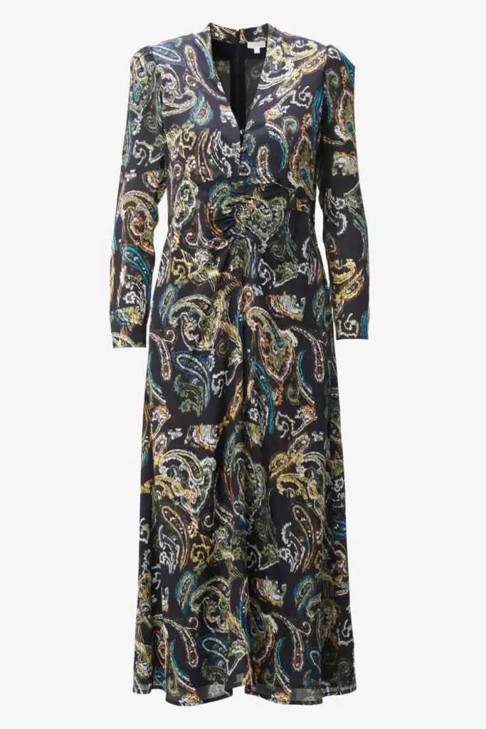 Lala Berlin Dress Damaso viscose/silk blend paisley park Online