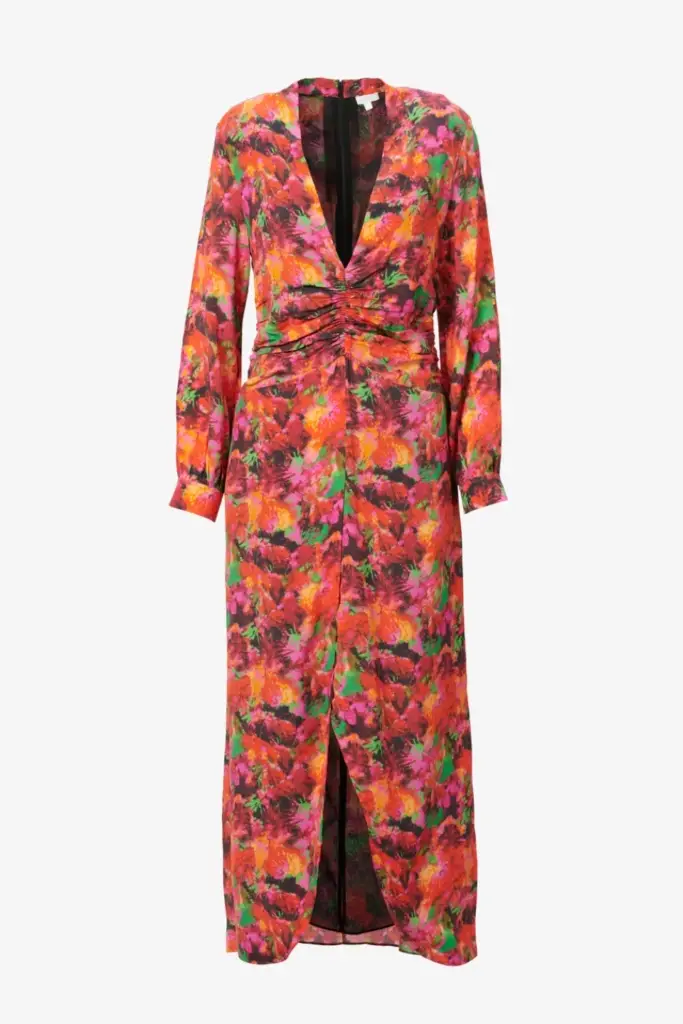 Lala Berlin Dress Damala viscose/silk blend shibori flower Outlet