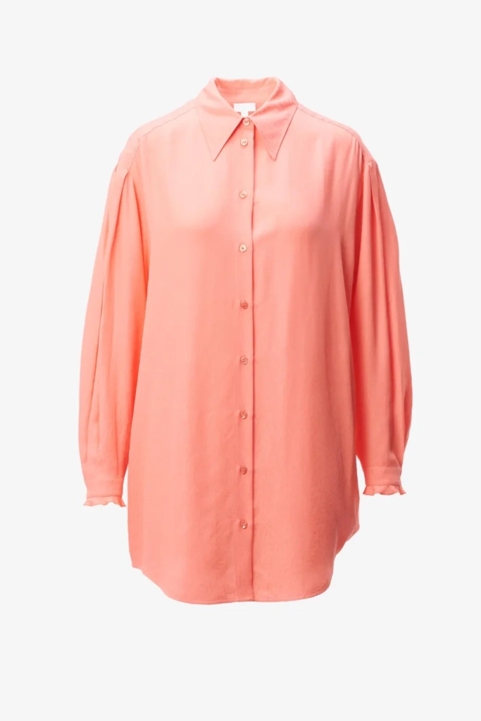 Lala Berlin Dress Dakil viscose underwater melon Auslauf