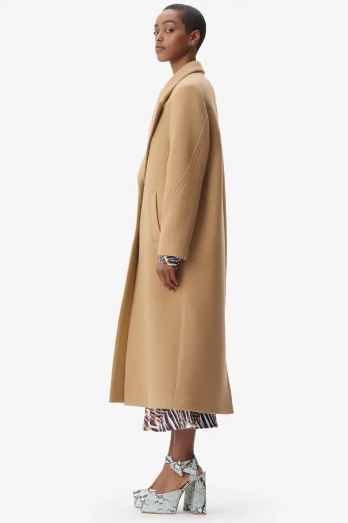 Lala Berlin Coat Orely wool mix toffee im Angebot