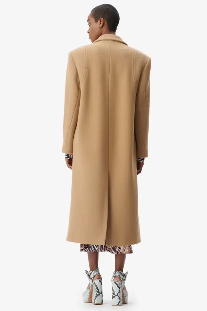 Lala Berlin Coat Orely wool mix toffee im Angebot