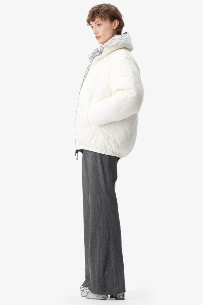 Lala Berlin Coat Odelie polyamide heritage star blue Limitierter Zeitrabatt