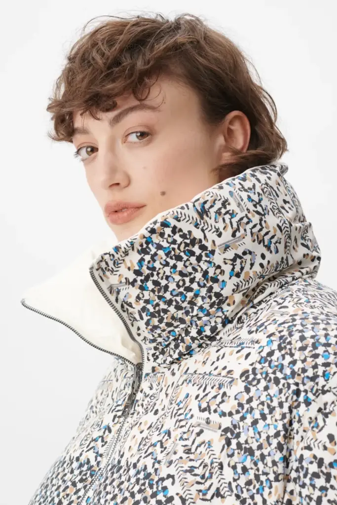 Lala Berlin Coat Odelie polyamide heritage star blue Limitierter Zeitrabatt
