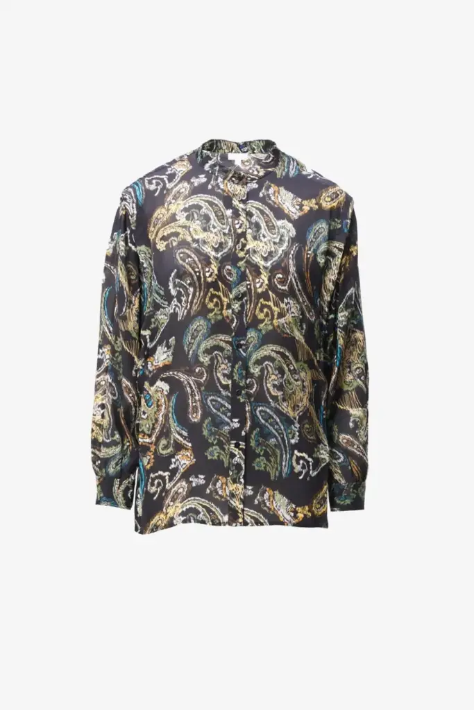Lala Berlin Blouse Baker viscose mix paisley park Preisnachlass