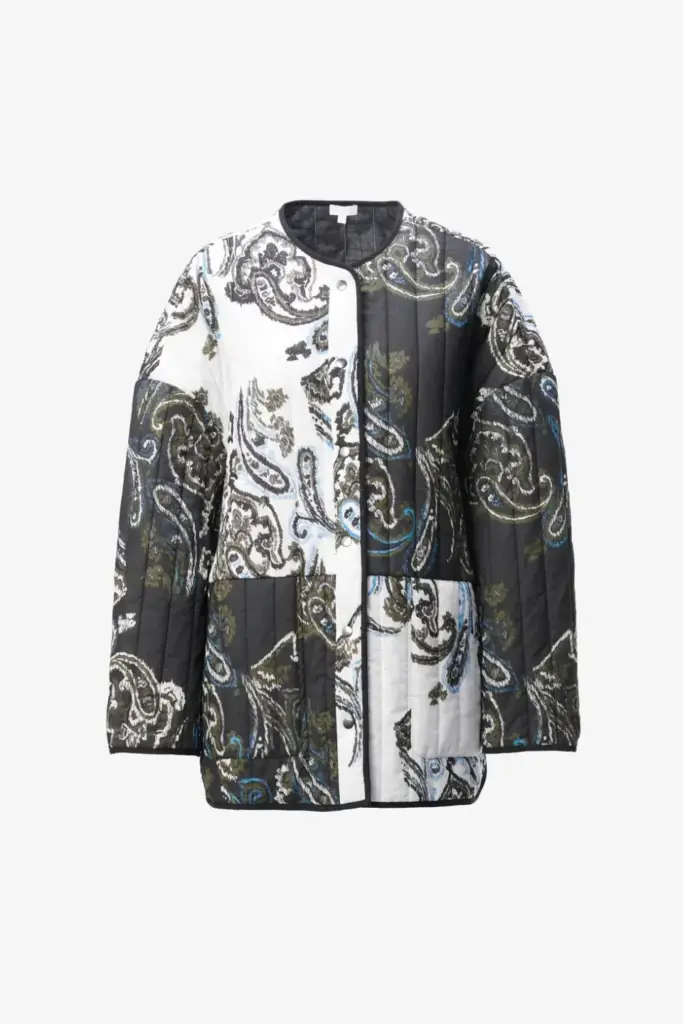 Lala Berlin Jacket Jabari cotton paisley park black/white Black Friday