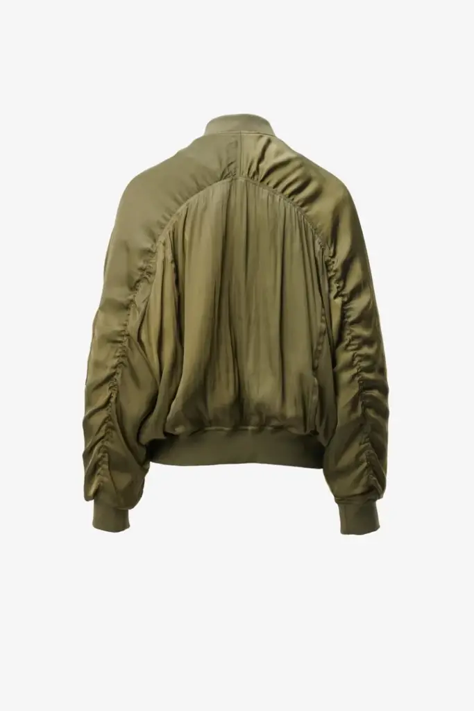 Lala Berlin Jacket Jordin polyester mix olive Weihnachtsangebot