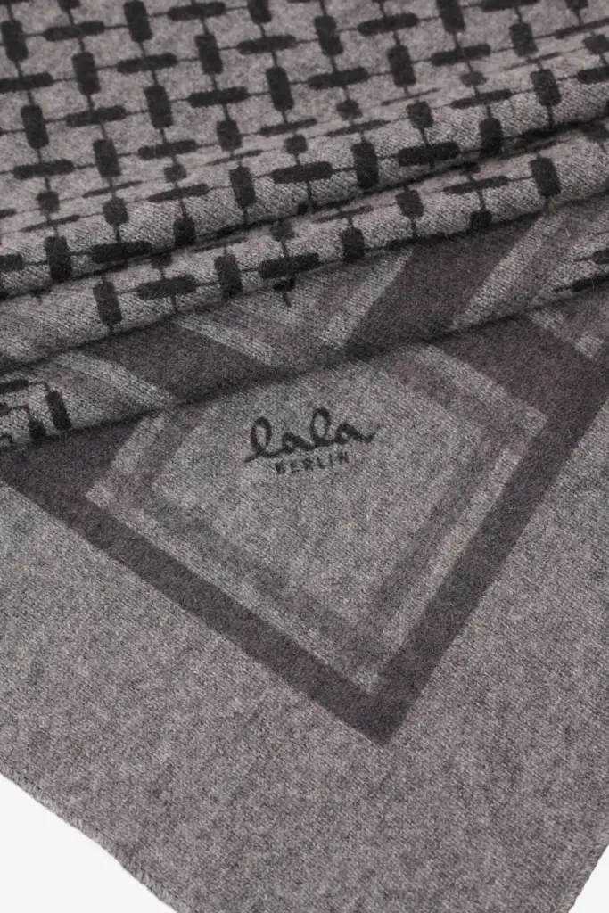 Lala Berlin Triangle Trinity Classic XS cashmere lubecca dark grey melange Blitzangebot