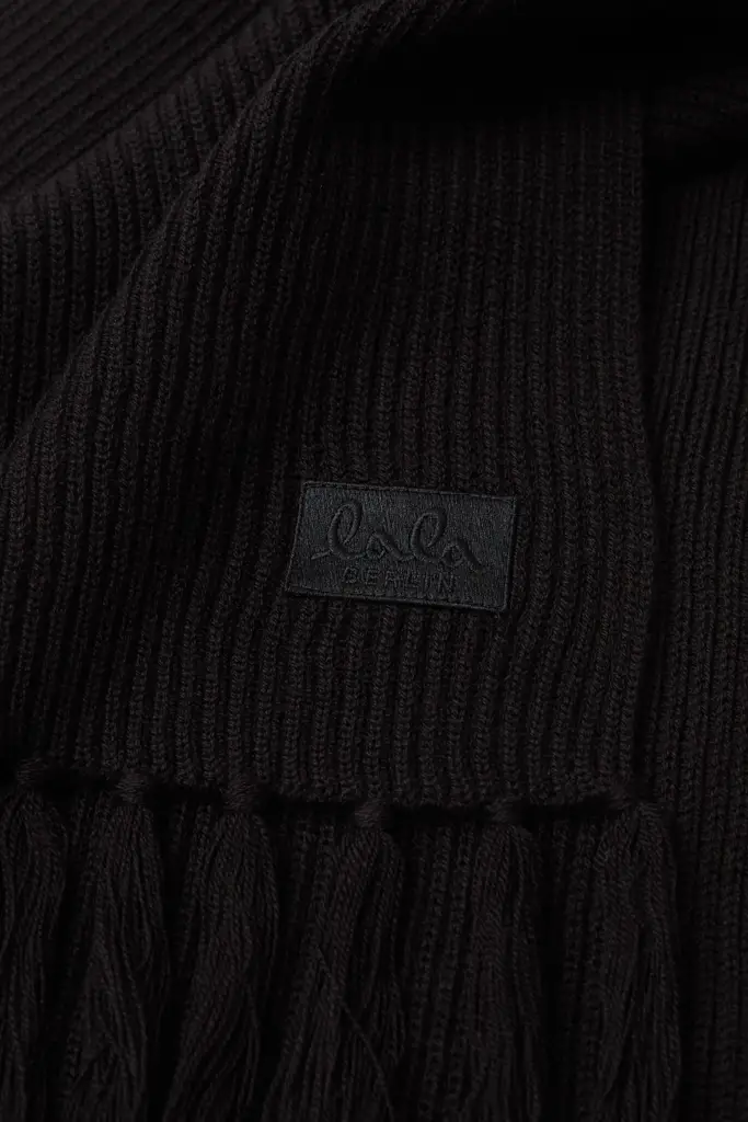 Lala Berlin Scarf Aminas wool mix lala black Kauf eins, bekomm eins gratis