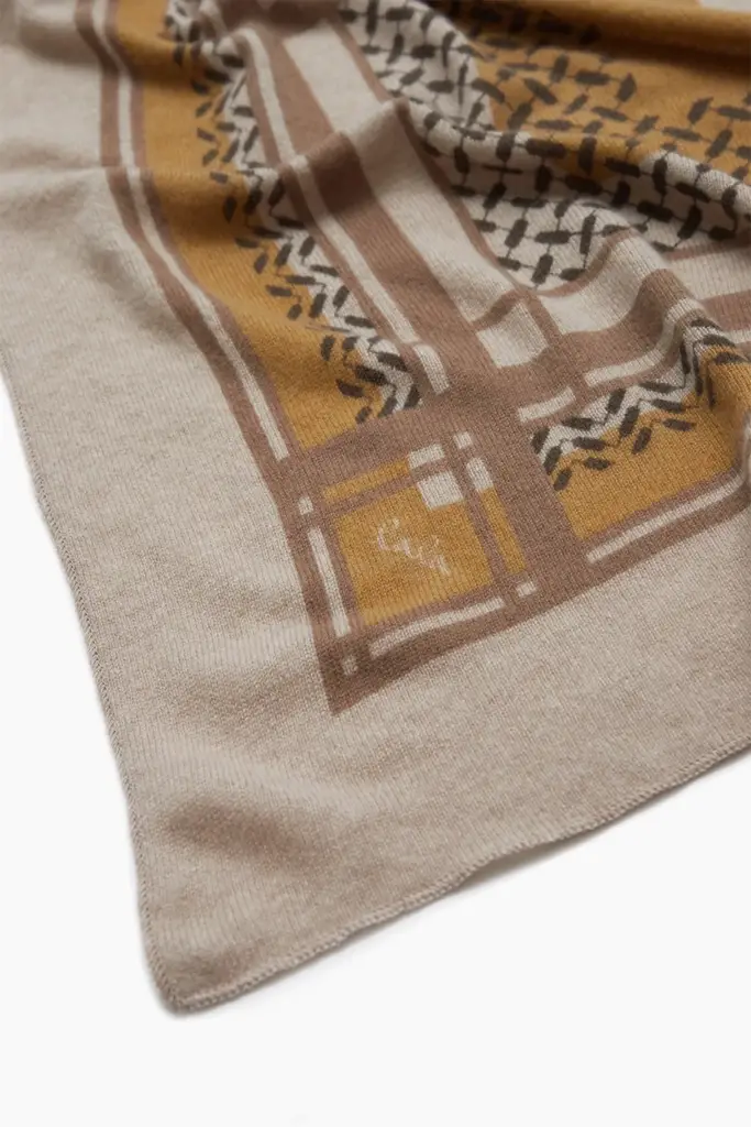 Lala Berlin Triangle Double Heritage cashmere dune/sand Tägliche Deals