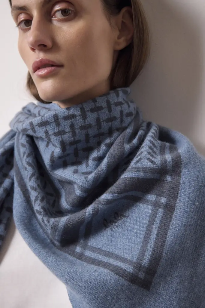Lala Berlin Triangle Trinity cashmere vela/antracite Riesige Ersparnisse