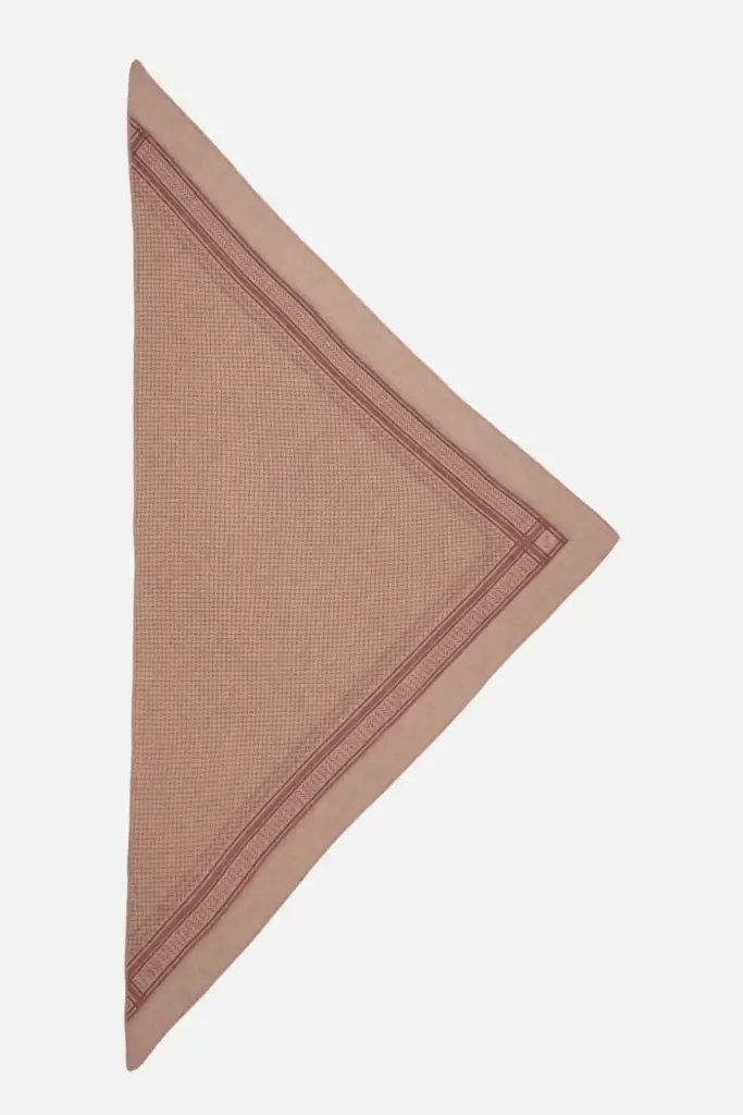 Lala Berlin Triangle Heritage Double cashmere sand flip JETZT KAUFEN