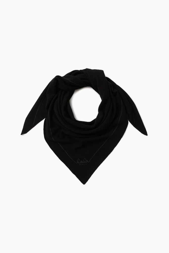 Lala Berlin Triangle Solid M cashmere nero zollfrei