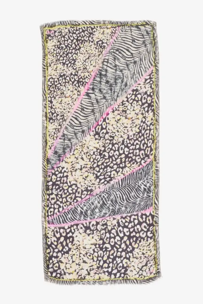 Lala Berlin Scarf Abix modal mix animal patchwork Fabrikpreis