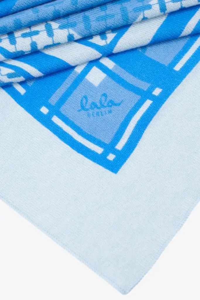Lala Berlin Triangle Double Heritage cashmere blue Exklusivangebot