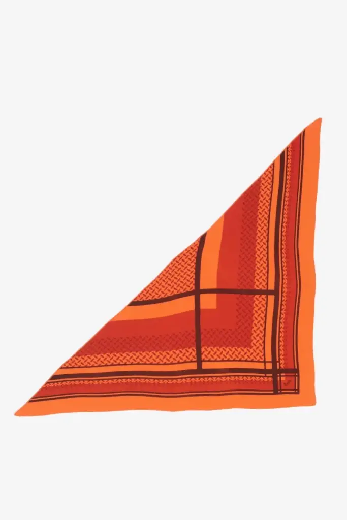 Lala Berlin Triangle Trinity Double Heritage cashmere paprika Saisonschlussverkauf