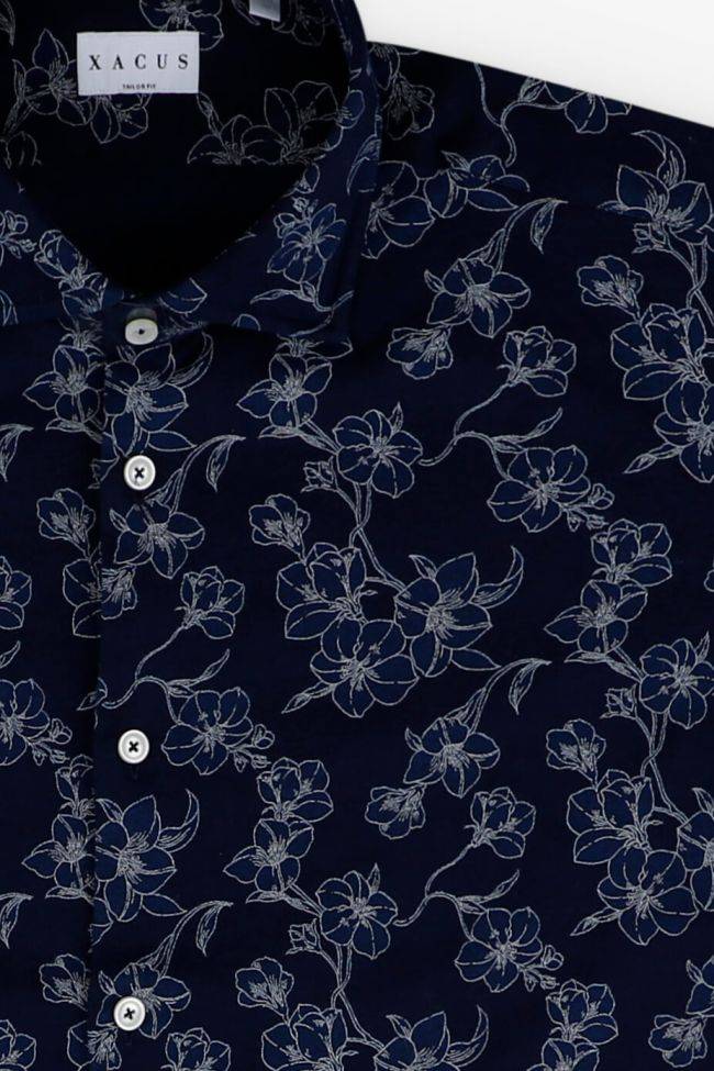 ﻿xacus Hemd Herren Xacus Regular Muster 100% Baumwolle kragen Italienisch Lange Ärmel Zeitbegrenzte Promotion