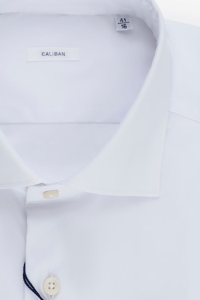 caliban Hemd Herren Caliban Regular Einfarbig 70% cotton 27% pa 3% ea kragen Französisch Lange Ärmel Nur für heute